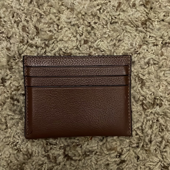 Men’s Brown Leather Authentic Coach Muli-Card Capacity Wallet - Picture 2 of 3